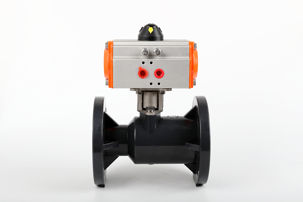 郏县气动法兰一体球阀